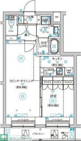 セジョリ中野富士見町の物件間取画像